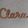 Letters in hout
