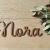 Letters in hout