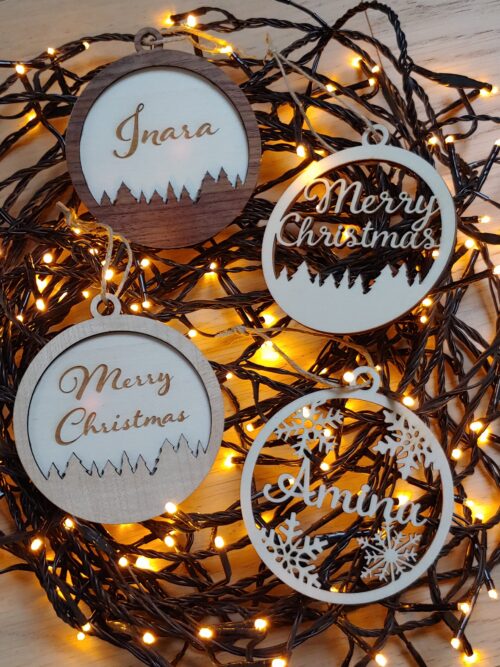 Kerstbal 'Merry Christmas'