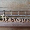 Letters in hout