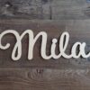 Letters in hout