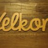 Letters in hout