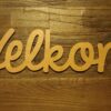 Letters in hout
