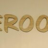 Letters in hout