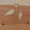 Quote op hout